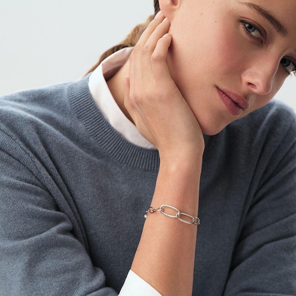 Agatha Bracelet Souple CHAIN - Argenté 02450956-064-TU