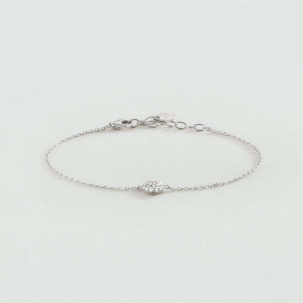 Agatha Bracelet Souple CRYSTAL - Cristal / Argenté 02420784-136-TU