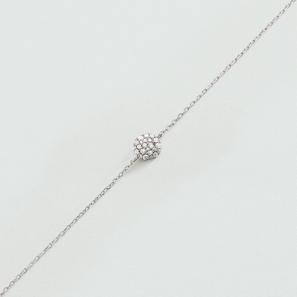 Agatha Bracelet souple CRYSTAL - Cristal / Argenté 02420784-136-TU