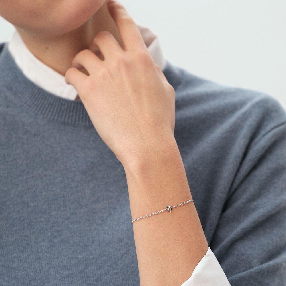 Agatha Bracelet Souple OURSE - Cristal / Argenté 02420438-136-TU