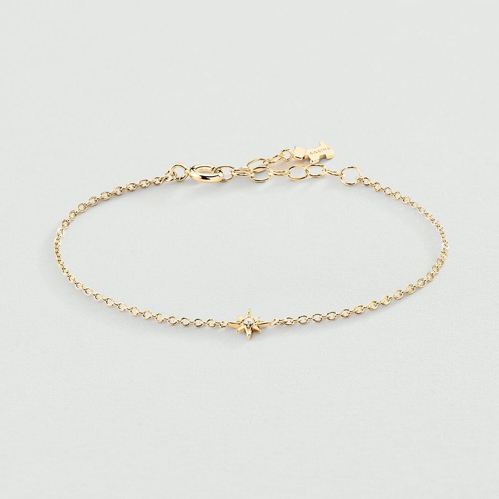 Agatha Bracelet Souple OURSE - Cristal / Doré 02490012-137-TU