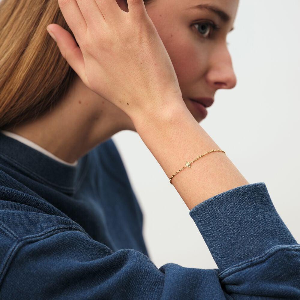 Agatha Bracelet Souple OURSE - Cristal / Doré 02490012-137-TU