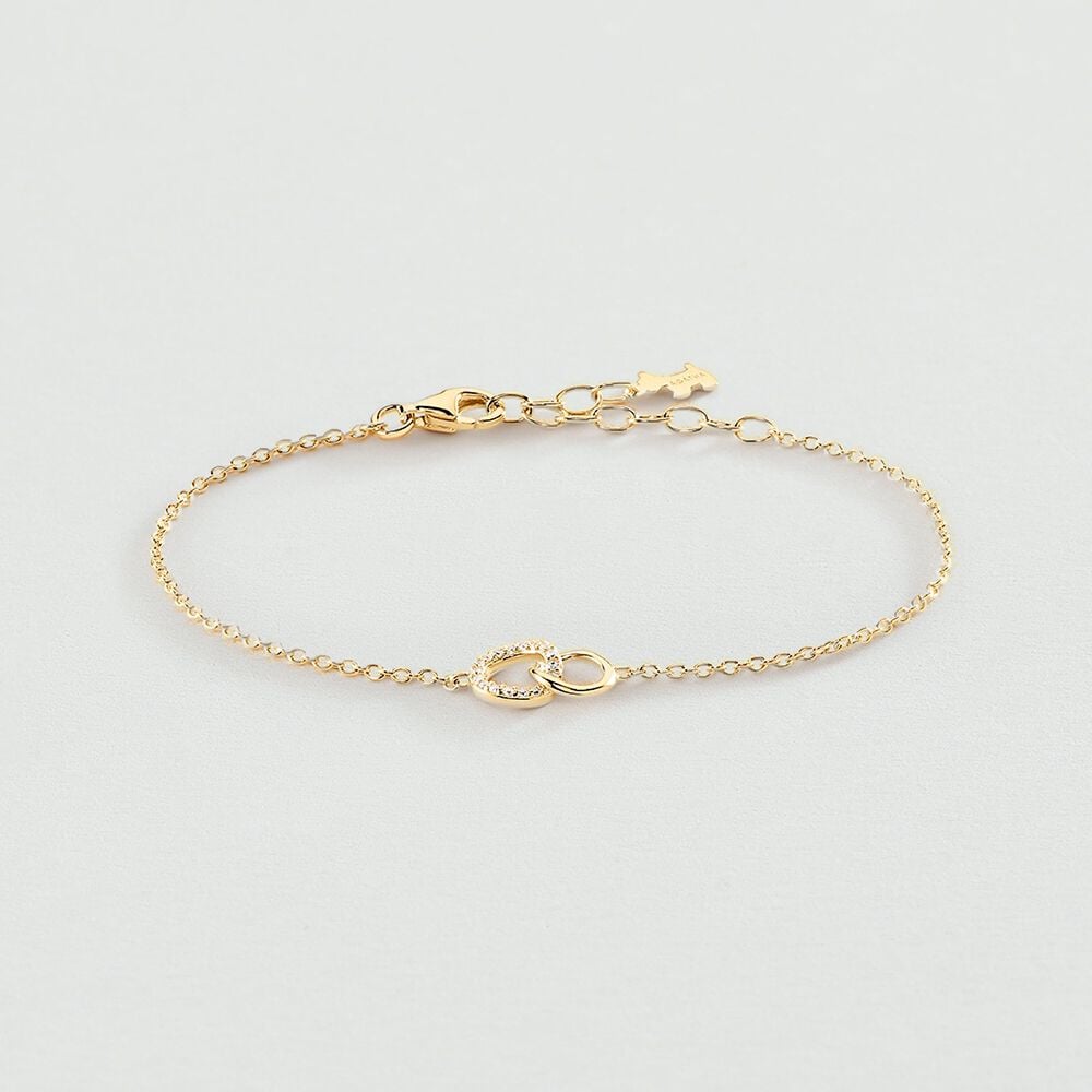 Agatha Bracelet Souple RONDOU - Cristal / Doré 02490032-137-TU
