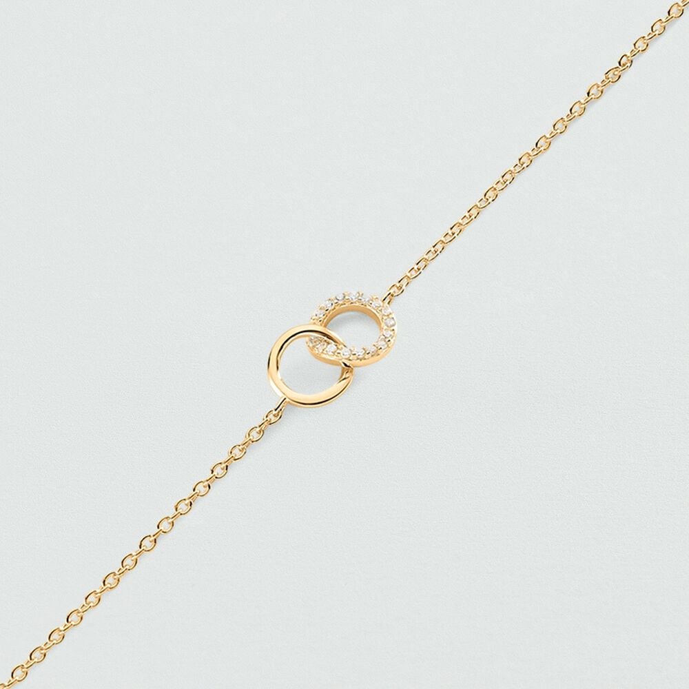 Agatha Bracelet souple RONDOU - Cristal / Doré 02490032-137-TU