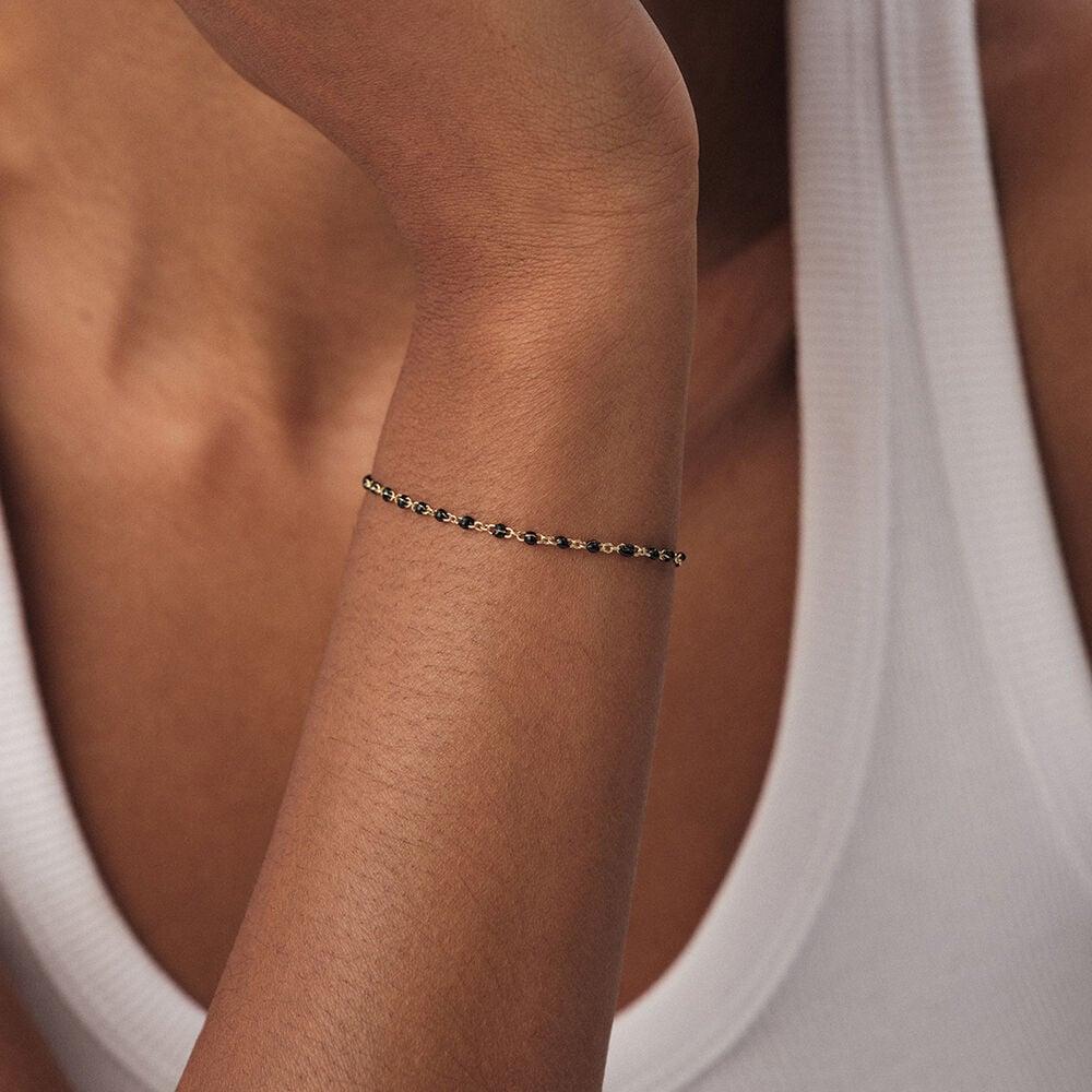 Agatha Bracelet Souple SMARTY - Noir / Doré 02480230-270-TU