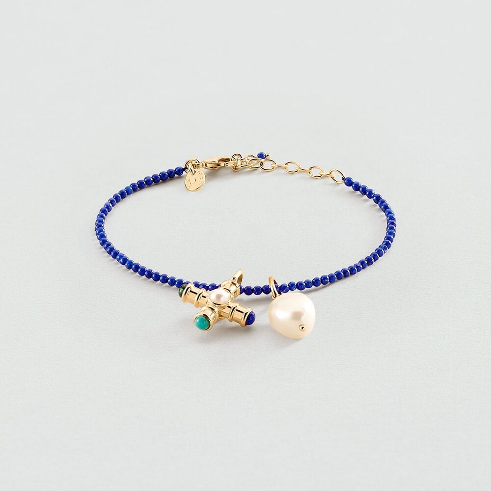 Agatha Bracelet Souple TALISMANS - Lapis 02480318-227-TU