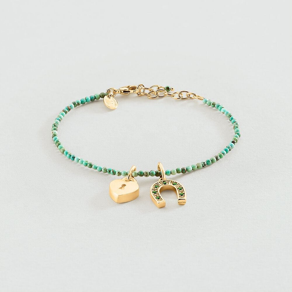 Agatha Bracelet Souple TALISMANS - Turquoise 02480318-370-TU