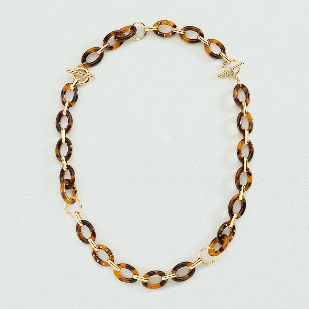 Agatha Collier Mi-long ARIA - Ecaille / Doré 02680238-173-TU
