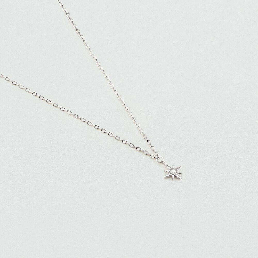 Agatha Collier mi-long OURSE - Cristal / Argenté 02621005-136-TU