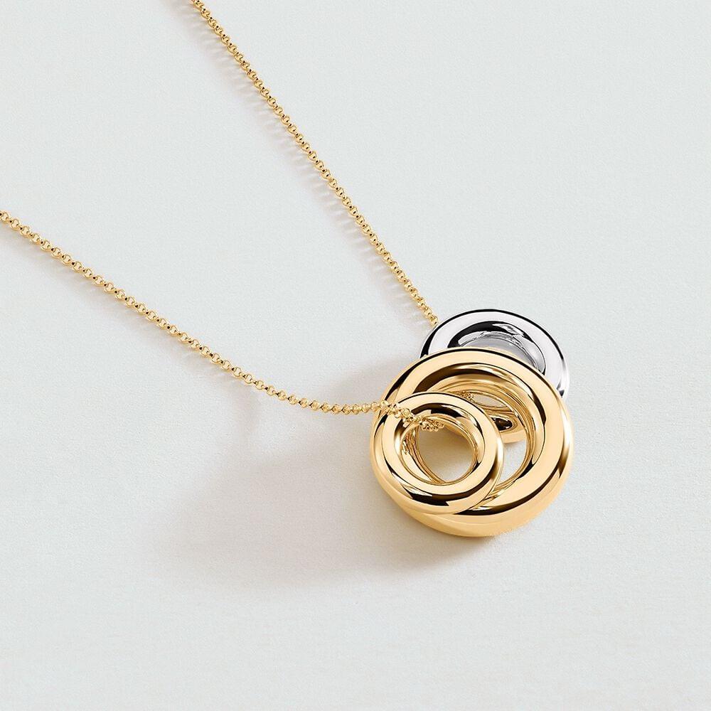 Agatha Collier mi-long TRIJONC - Doré / Argenté 02690217-113-TU