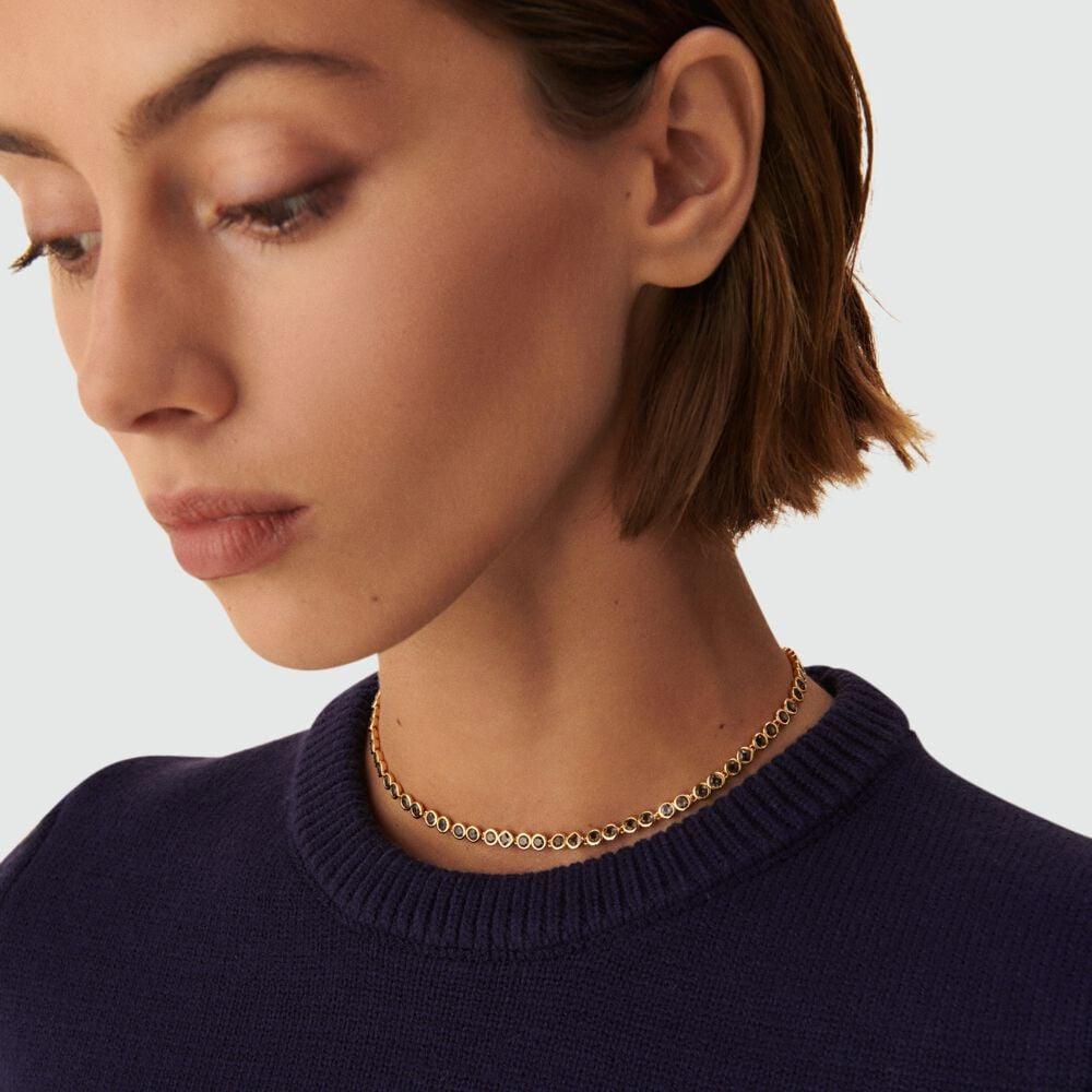 Agatha Collier Ras Du Cou ADAMAS - Gris / Doré 02680306-203-TU