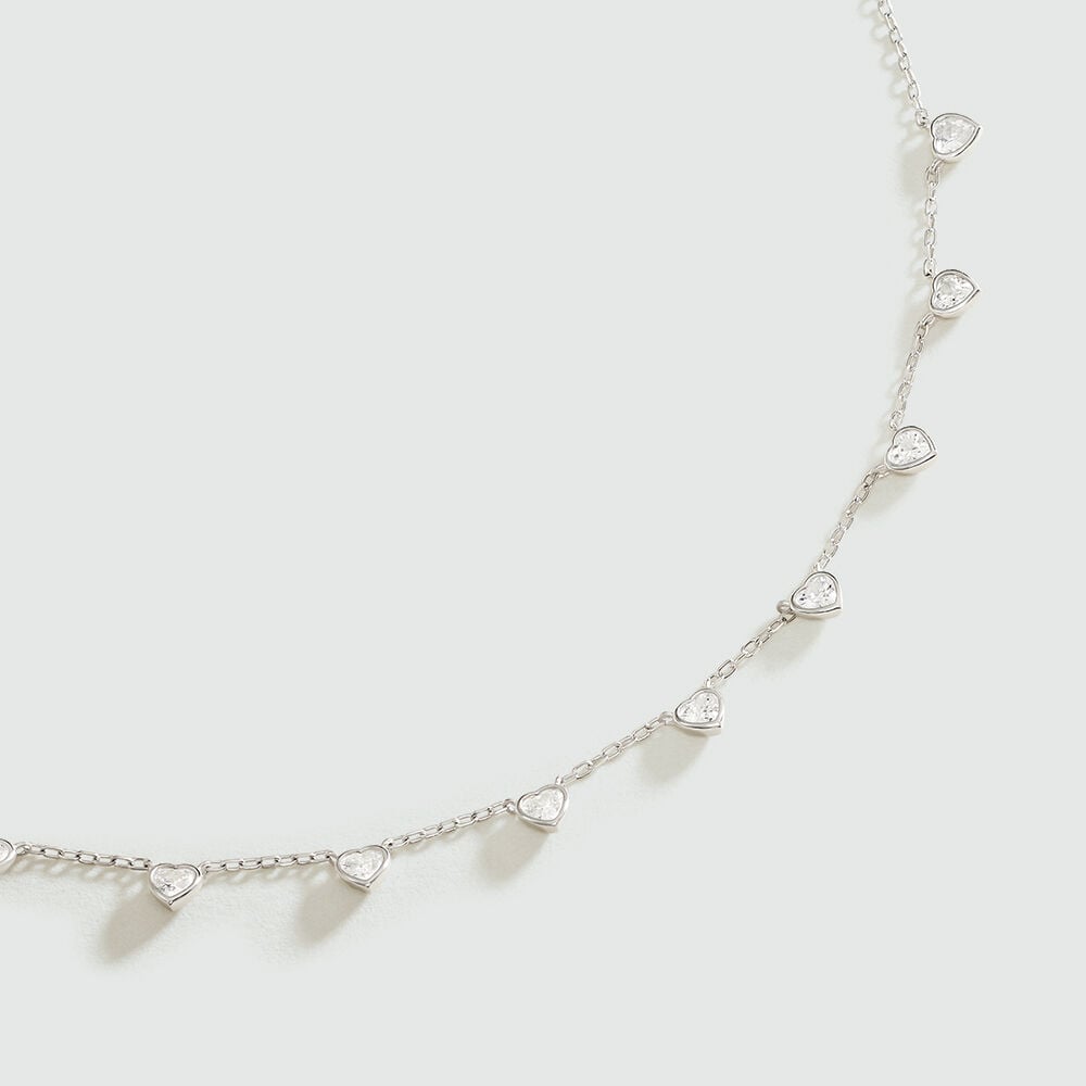 Agatha Collier ras du cou ADOREE - Cristal / Argenté 02620643-136-TU