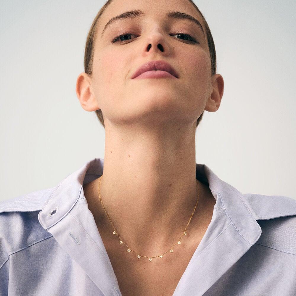 Agatha Collier Ras Du Cou ADOREE - Cristal / Doré 02690225-137-TU