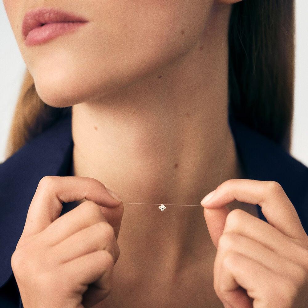 Agatha Collier Ras Du Cou BELOVED - Cristal / Argenté 02620639-136-TU