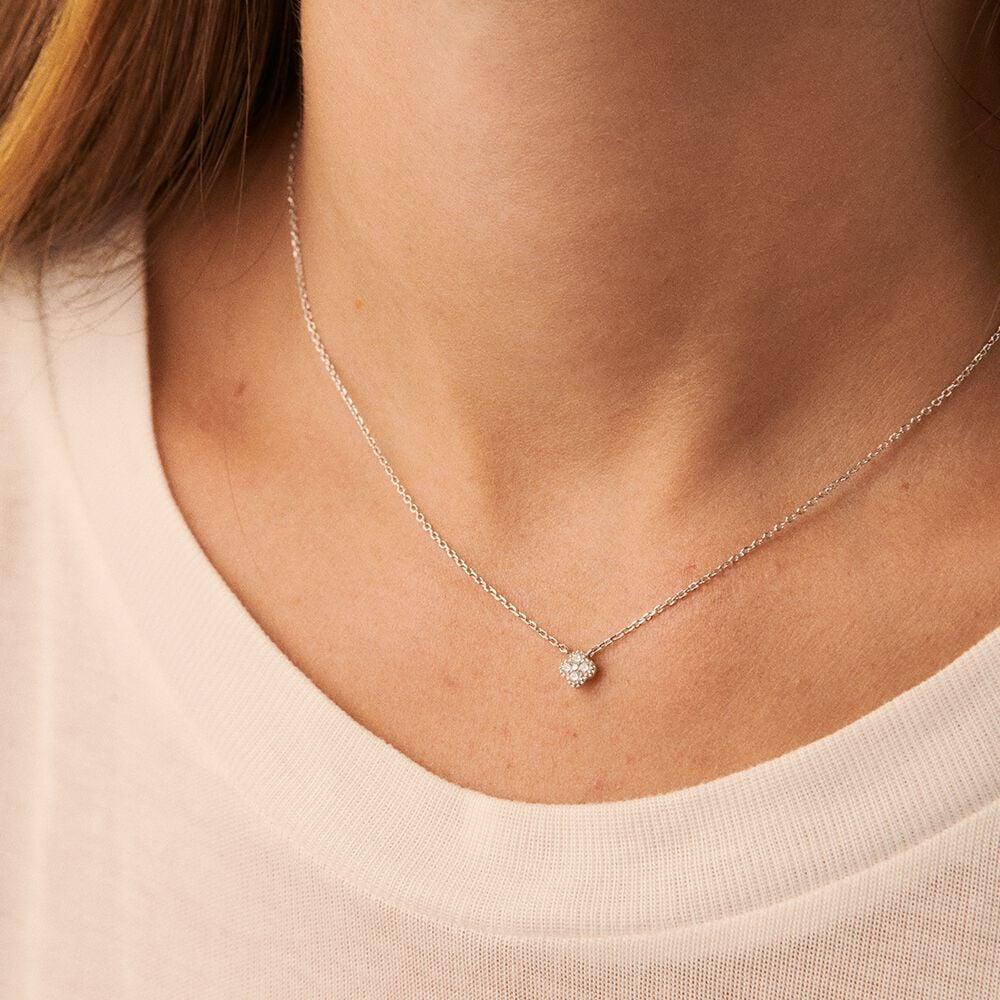 Agatha Collier Ras Du Cou BELOVED - Cristal / Argenté 02620945-136-TU