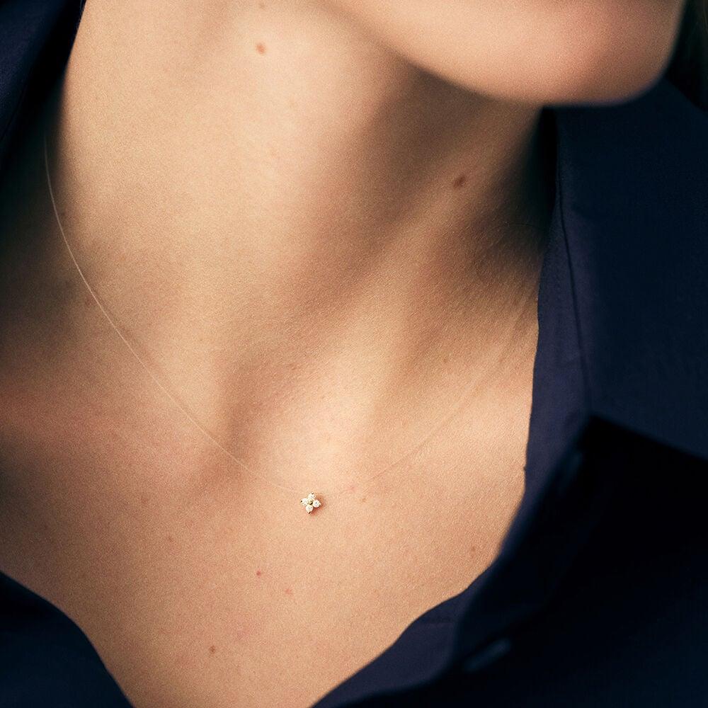 Agatha Collier Ras Du Cou BELOVED - Cristal / Doré 02690221-137-TU