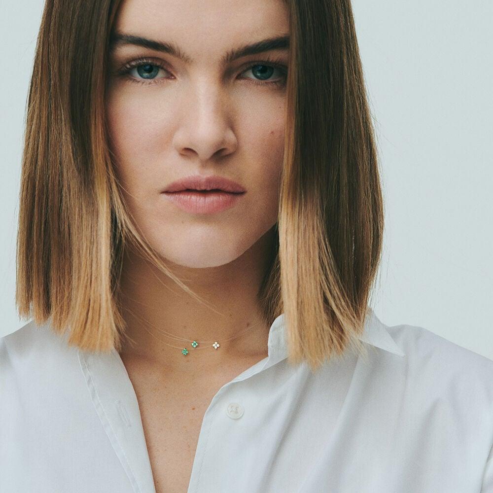 Agatha Collier Ras Du Cou BELOVED - Cristal / Doré 02690221-137-TU