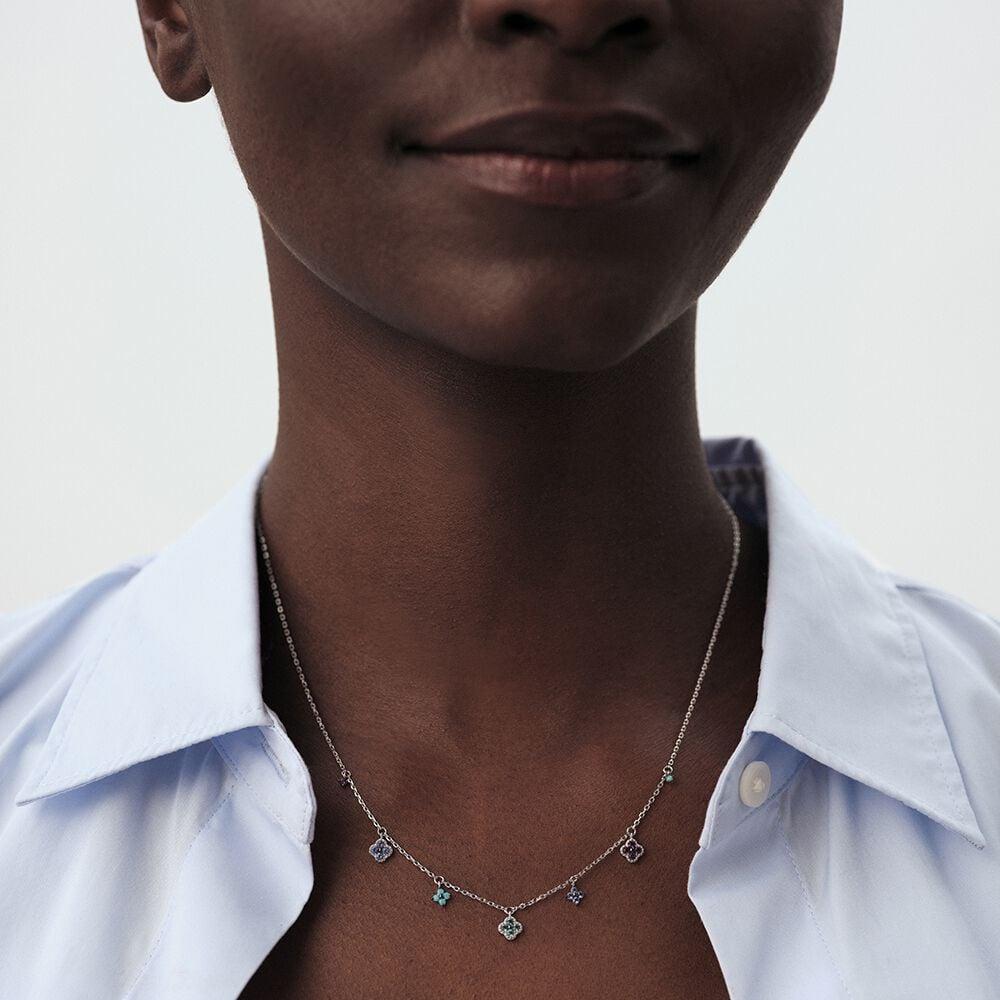 Agatha Collier Ras Du Cou BELOVED - Multicolore / Argenté 02620946-255-TU
