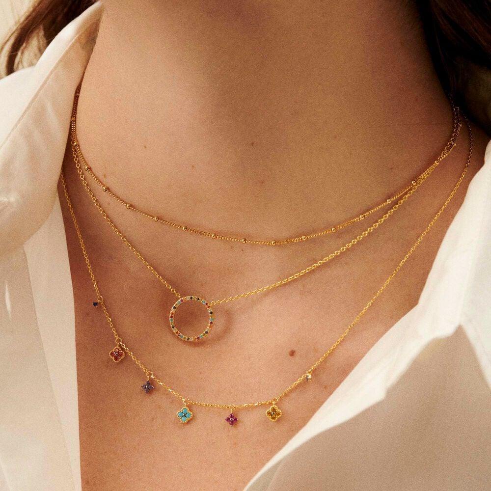 Agatha Collier Ras Du Cou BELOVED - Multicolore / Doré 02690127-256-TU