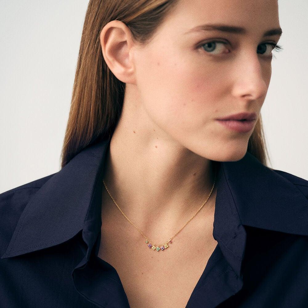 Agatha Collier Ras Du Cou BELOVED - Multicolore / Doré 02690223-256-TU