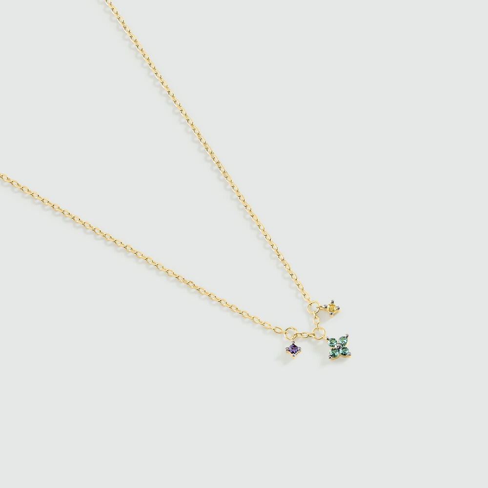 Agatha Collier ras du cou BELOVED - Multicolore / Doré 02690222-256-TU