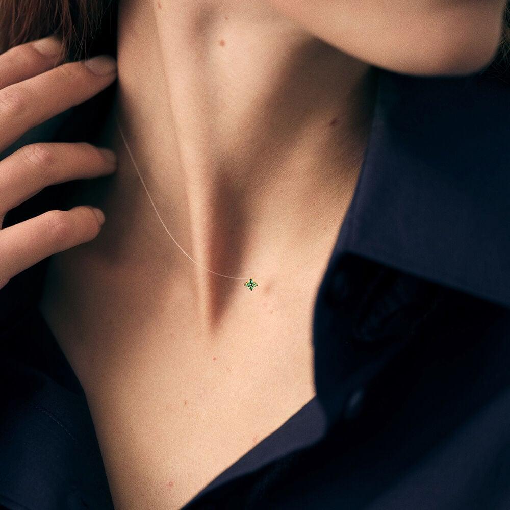 Agatha Collier Ras Du Cou BELOVED - Vert / Doré 02690221-658-TU