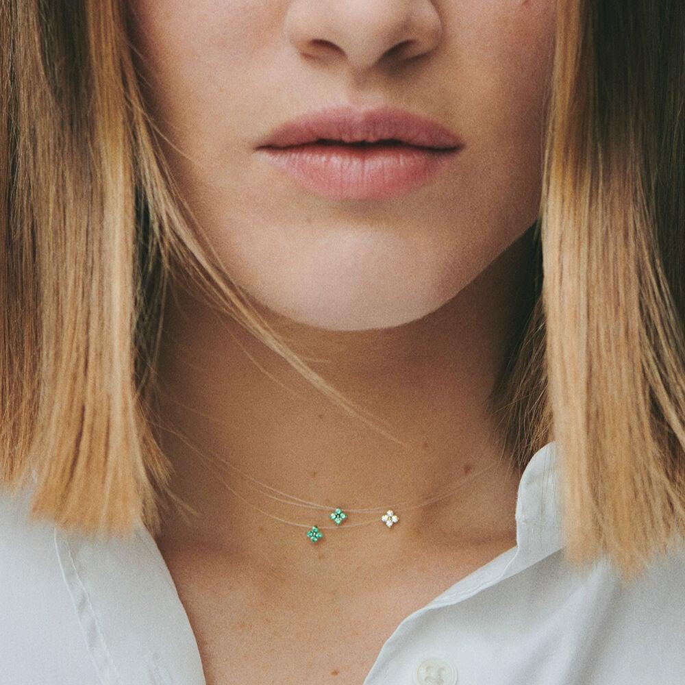 Agatha Collier Ras Du Cou BELOVED - Vert / Doré 02690221-658-TU