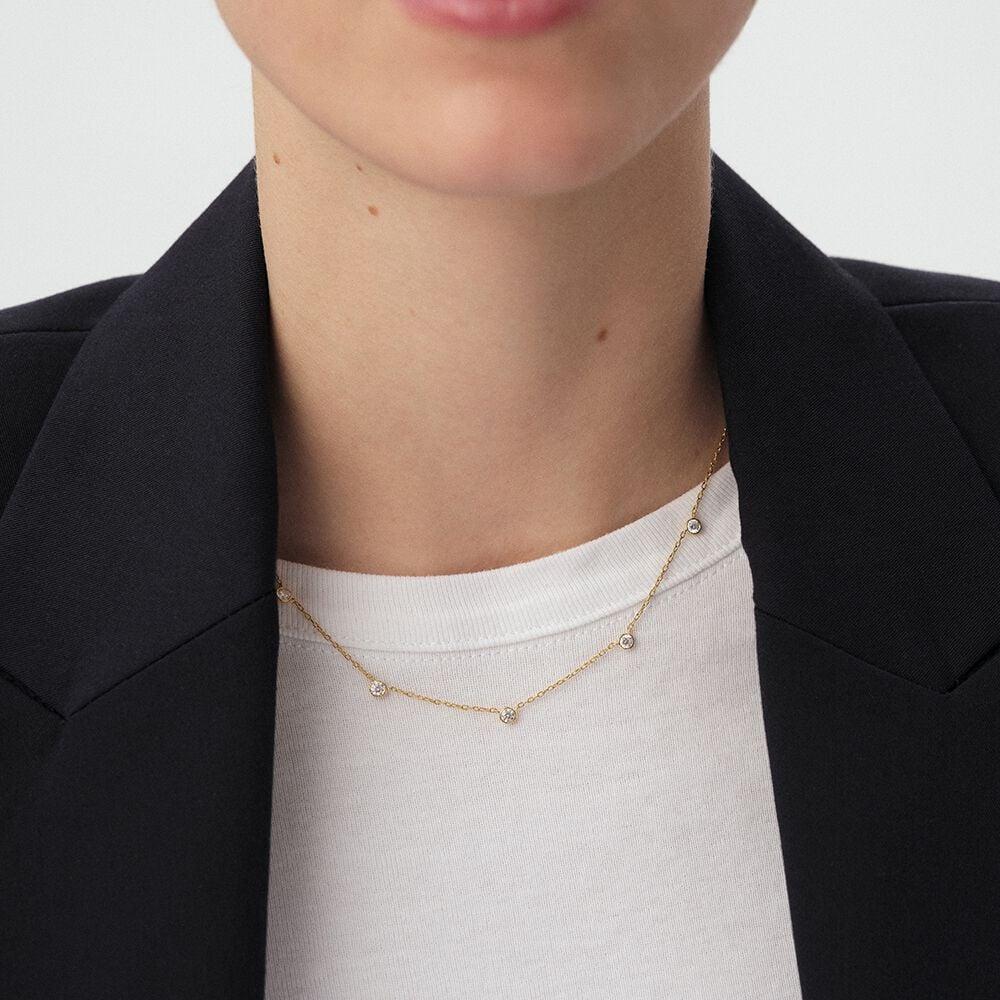 Agatha Collier Ras Du Cou BRILLANT - Cristal / Doré 02690208-137-TU