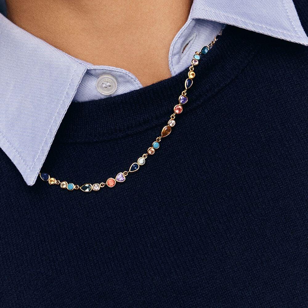 Agatha Collier Ras Du Cou CANDY - Multicolore / Doré 02680402-256-TU