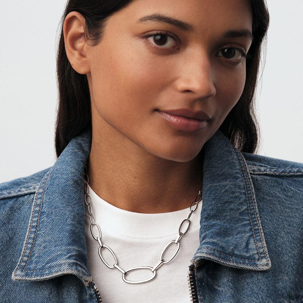 Agatha Collier Ras Du Cou CHAIN - Argenté 02651377-064-TU