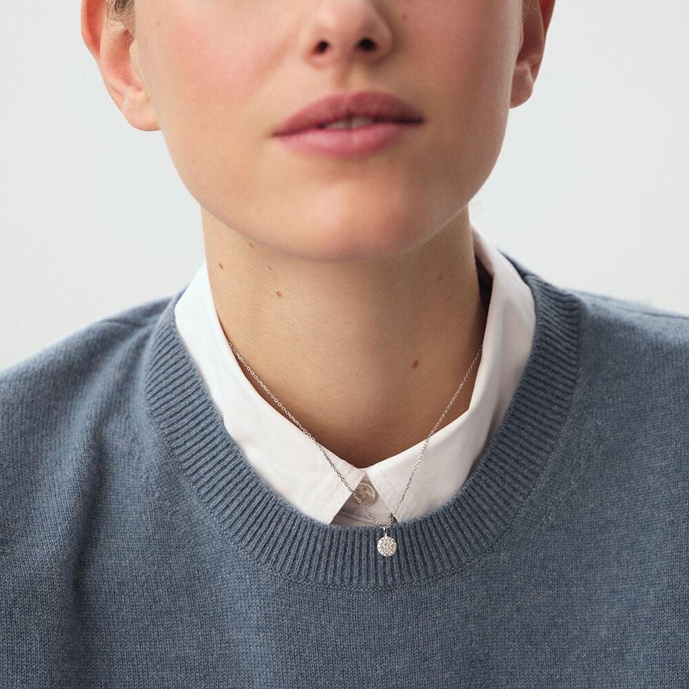 Agatha Collier Ras Du Cou CRYSTAL - Cristal / Argenté 02620637-136-TU