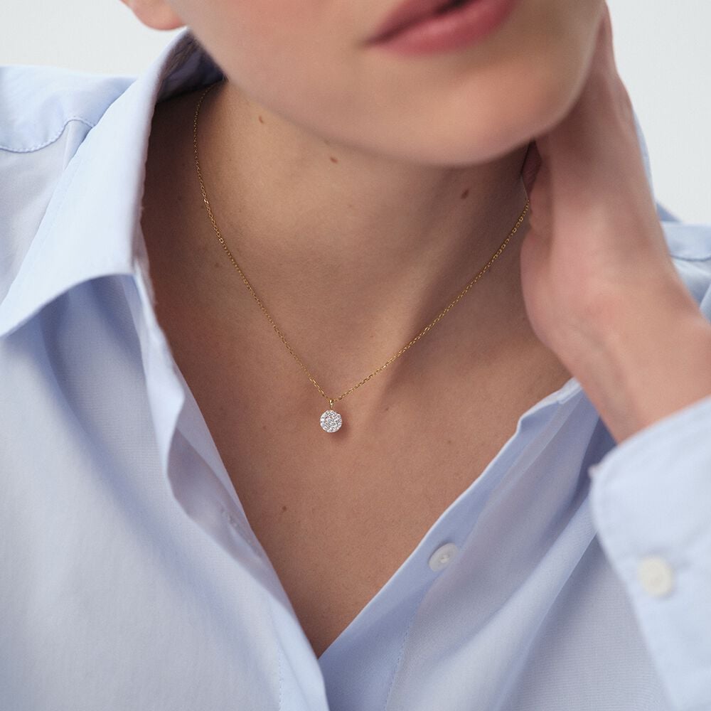 Agatha Collier Ras Du Cou CRYSTAL - Cristal / Doré 02690220-137-TU