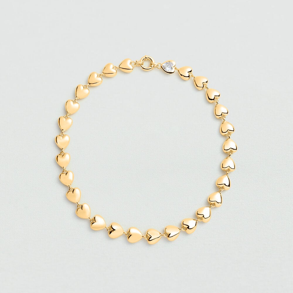 Agatha Collier ras du cou DESIREE - Cristal / Doré 02680415-137-TU