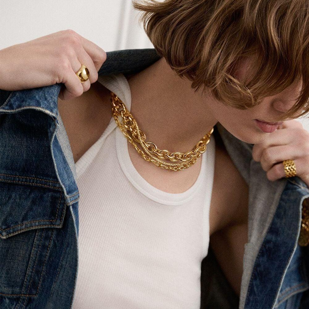 Agatha Collier Ras Du Cou MAUDE - Doré 02680414-157-TU