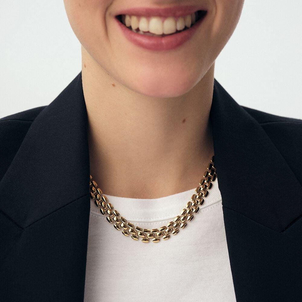 Agatha Collier Ras Du Cou MINUIT - Doré 02680403-157-TU