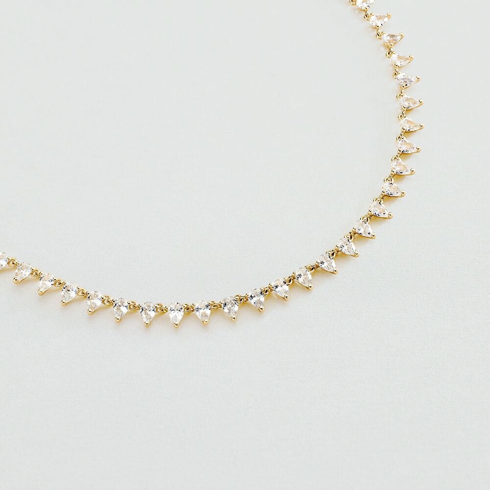 Agatha Collier ras du cou OLIMPIA - Cristal / Doré 02680952-137-TU