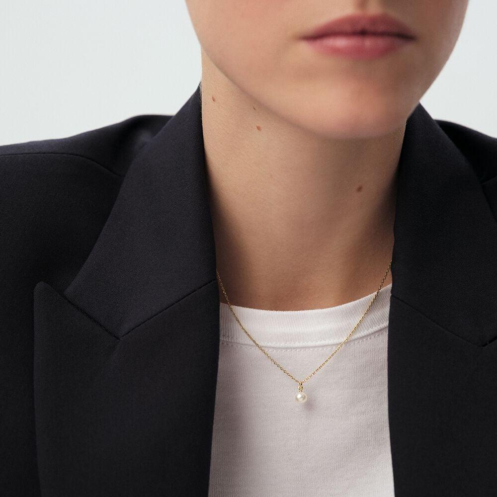 Agatha Collier Ras Du Cou PERLYS - Perle / Doré 02690196-294-TU