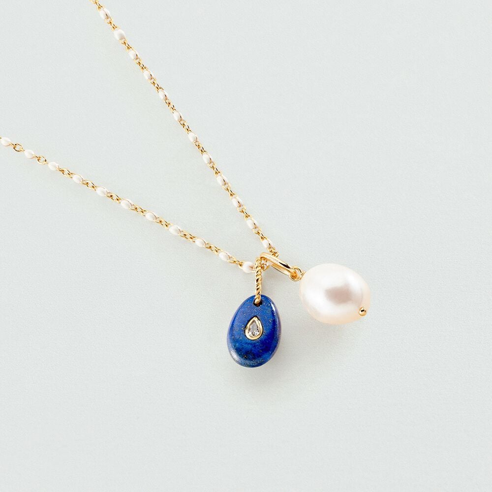 Agatha Collier Ras Du Cou SMARTY - Blanc / Doré 02680922-094-TU