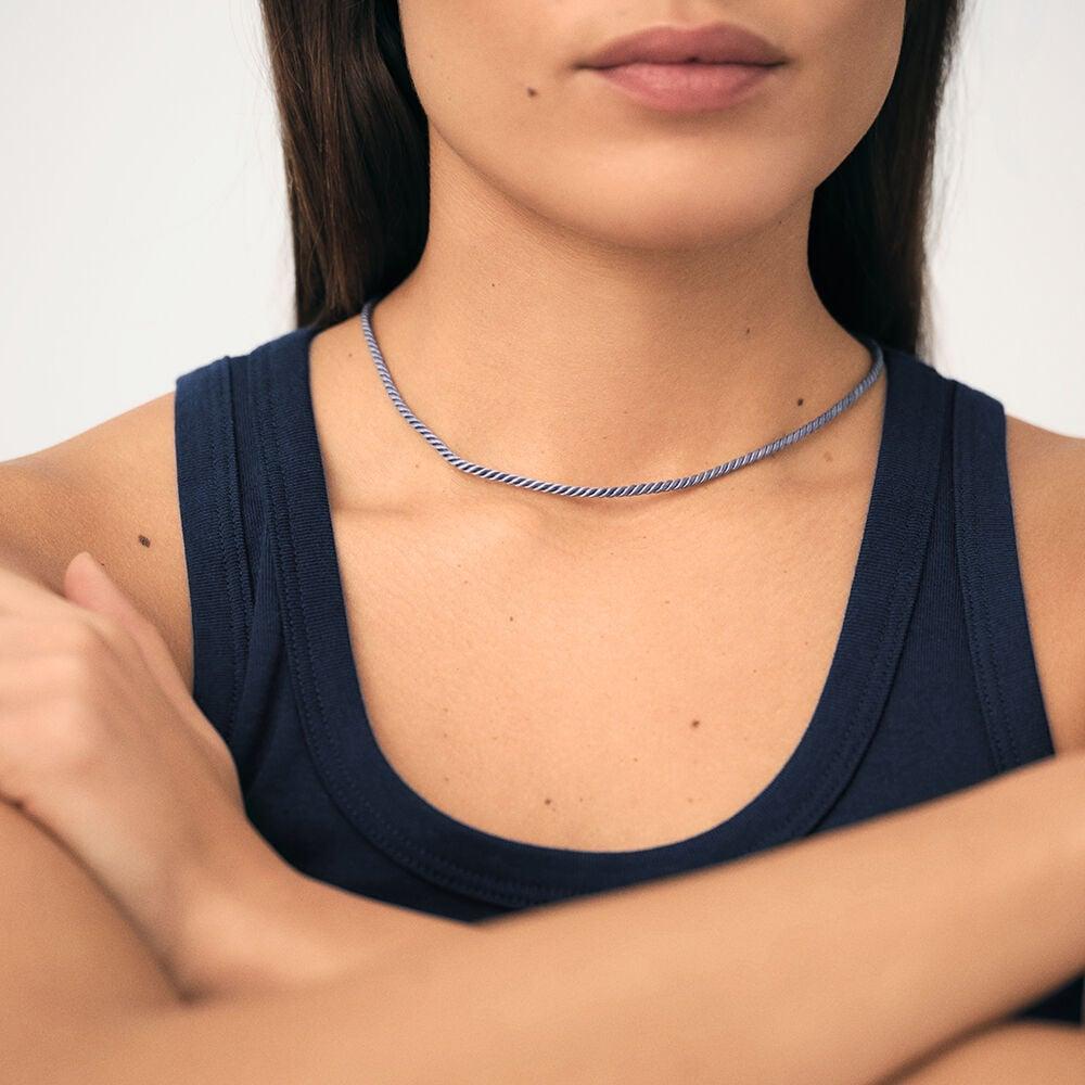 Agatha Collier Ras Du Cou TALISMANS - Bleu 02680418-107-TU