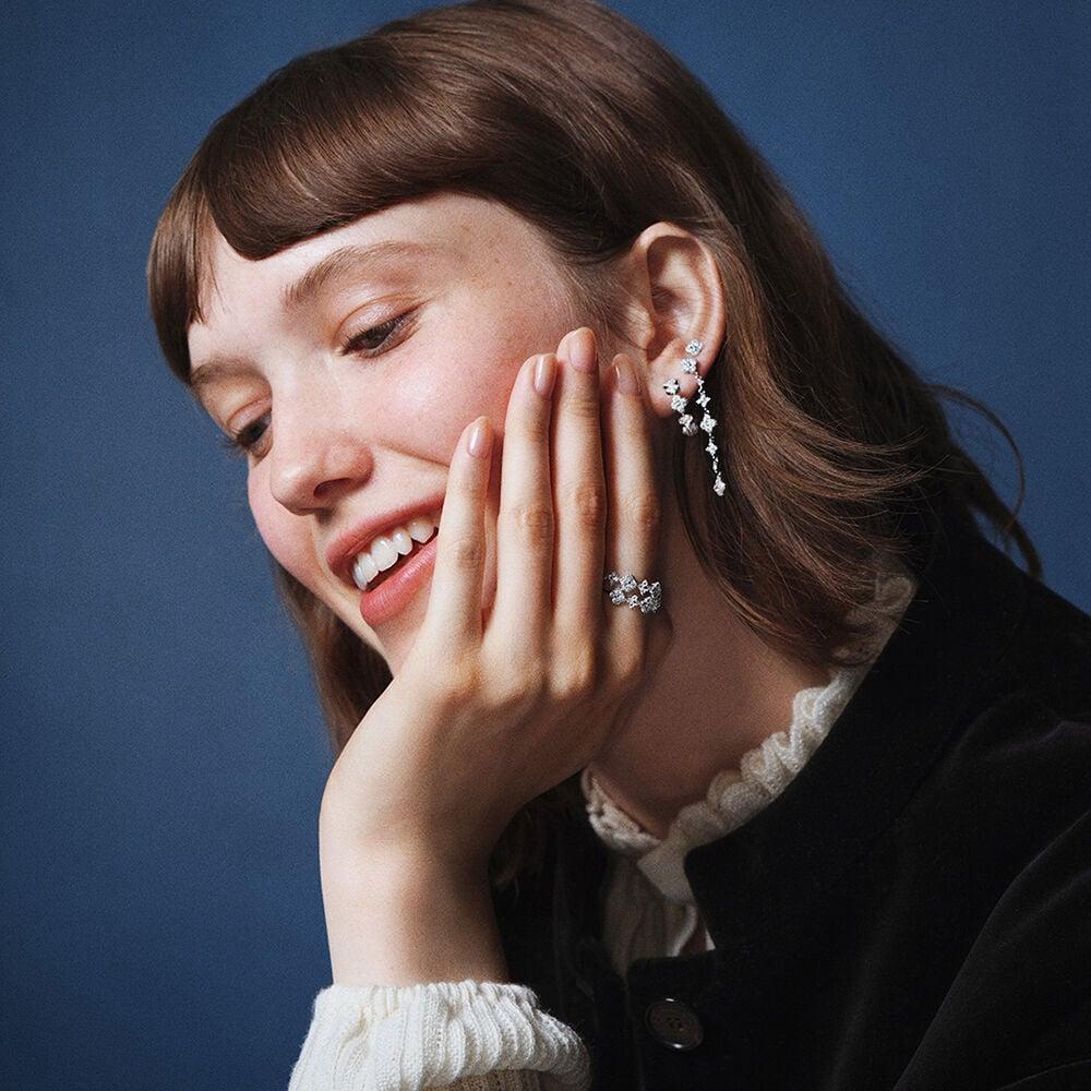 Agatha Créoles BELOVED - Cristal / Argenté 02321122-136-TU