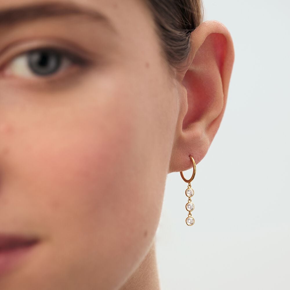 Agatha Créoles BRILLANT - Cristal / Doré 02390520-137-TU