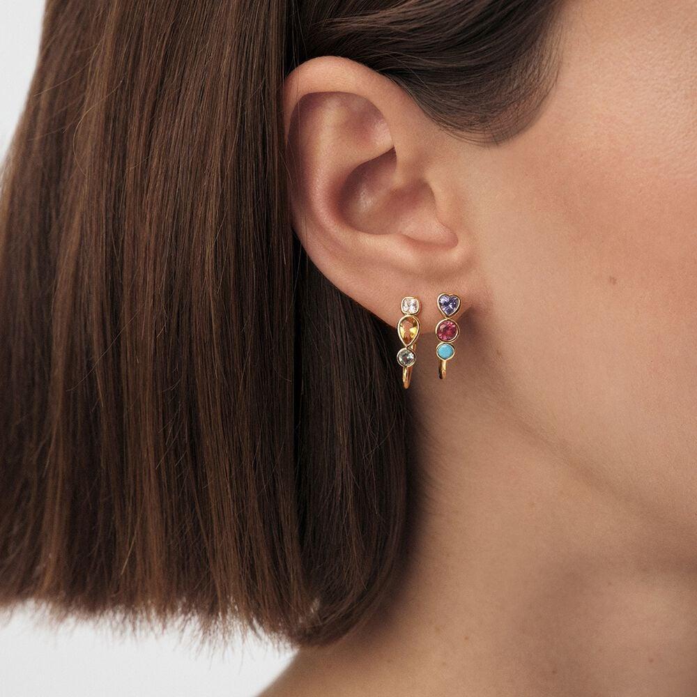 Agatha Créoles CANDY - Multicolore / Doré 02380605-256-TU