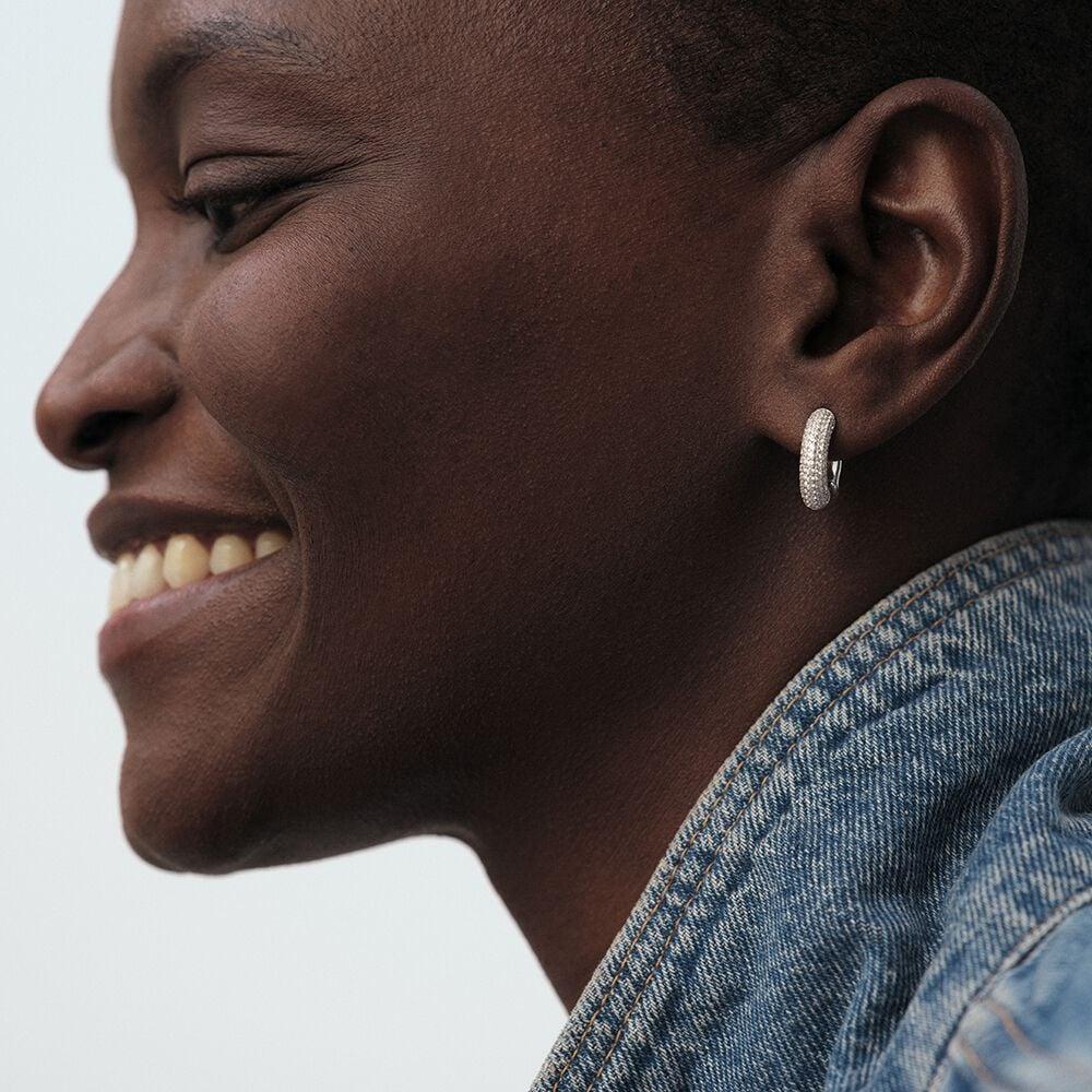 Agatha Créoles LOUIS - Cristal / Argenté 02321302-136-TU