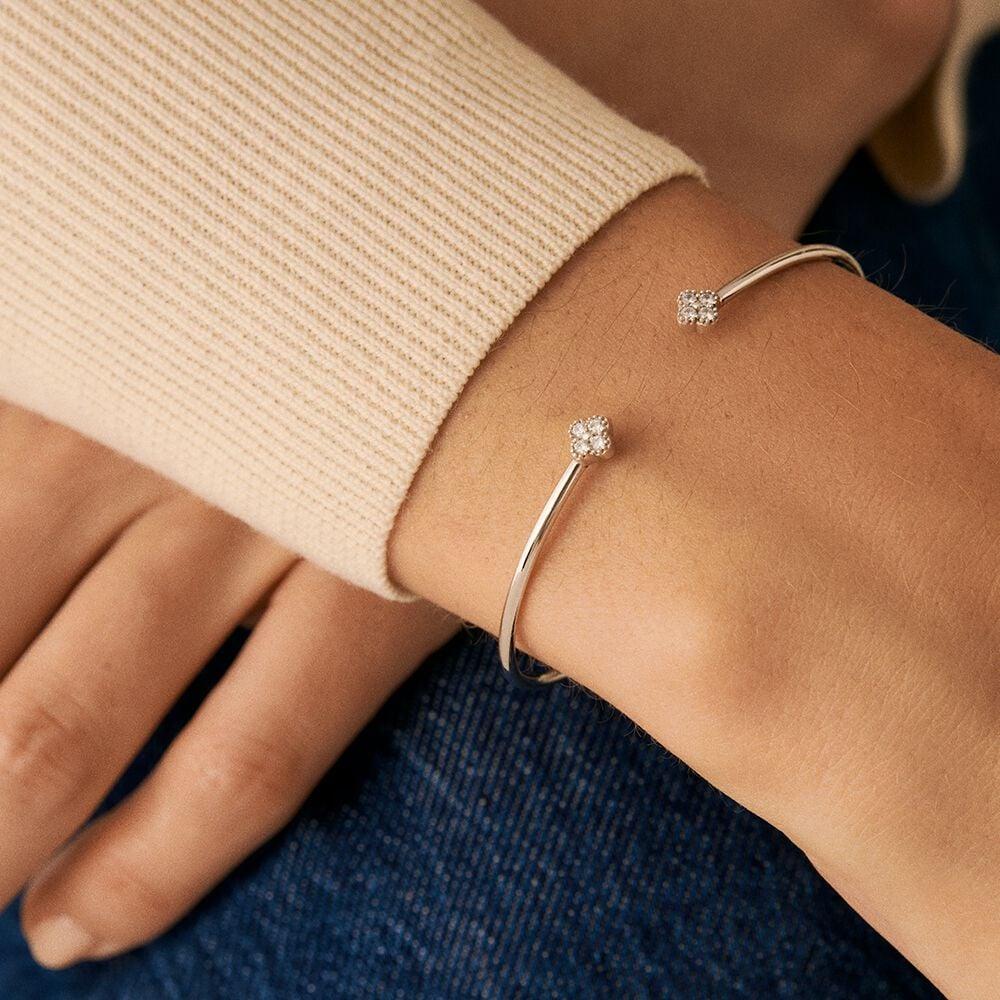 Agatha Jonc BELOVED - Cristal / Argenté 02420745-136-TU