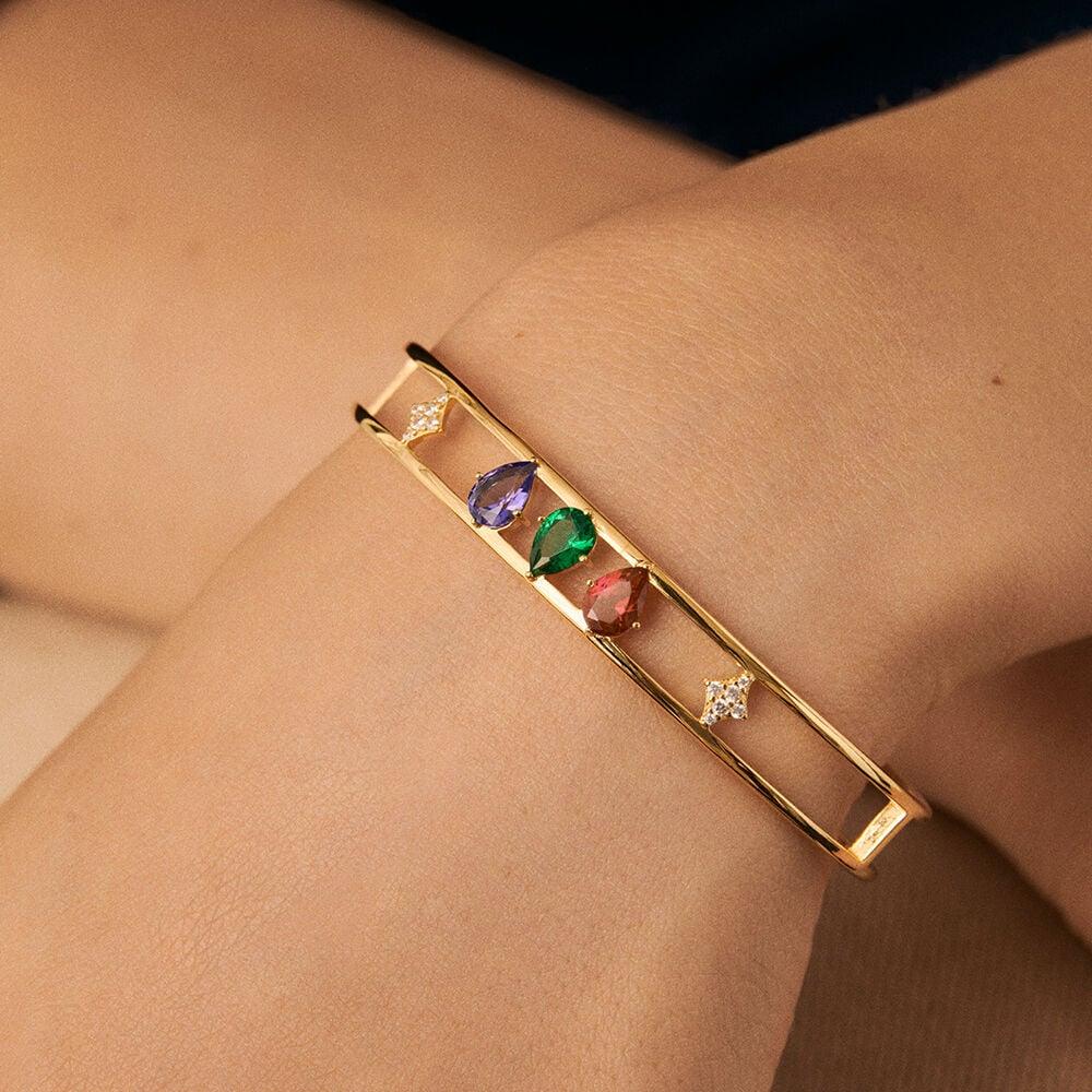 Agatha Manchette ASTRE - Multicolore / Doré 02490072-256-TU