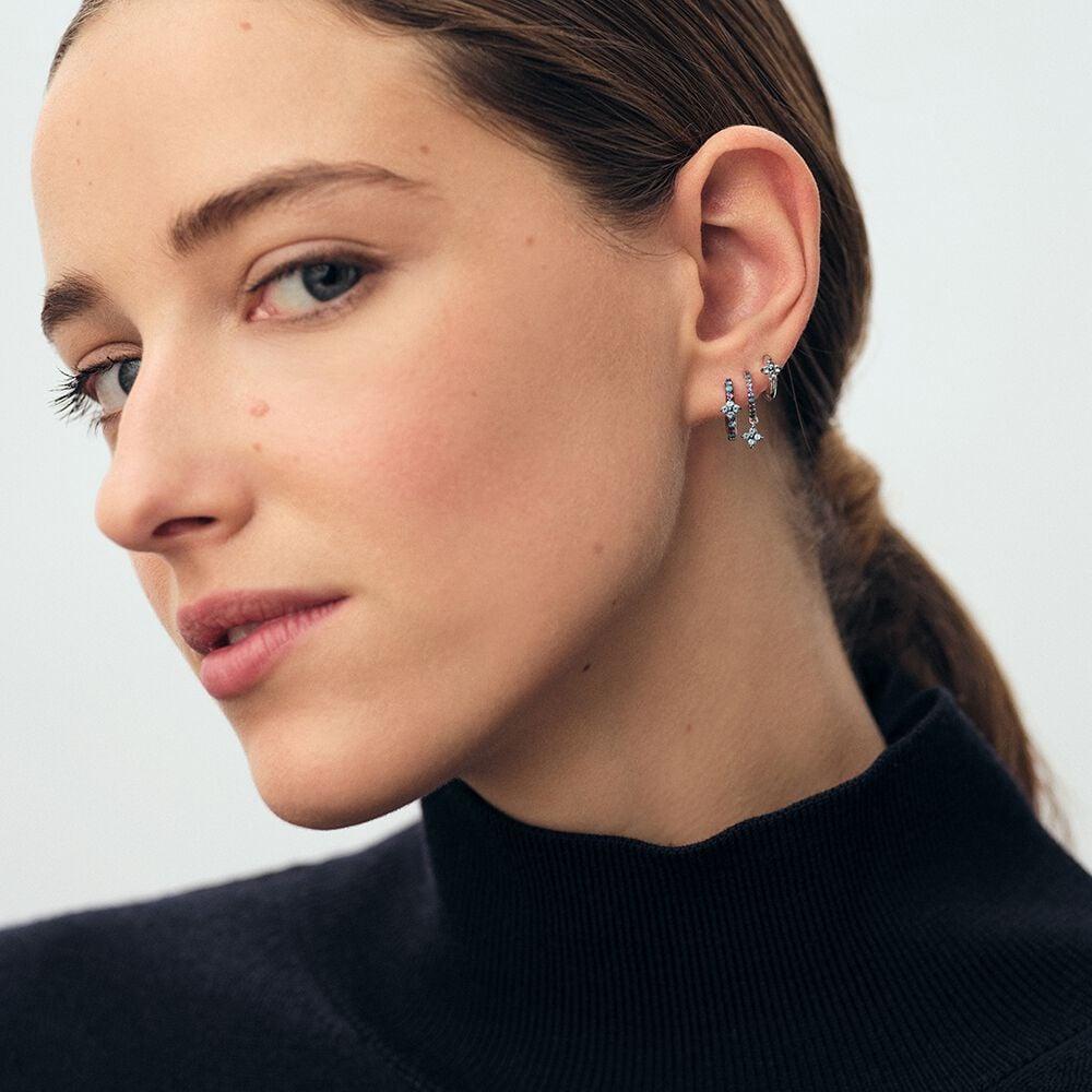 Agatha Piercing Créole BELOVED - Multicolore / Argenté 02321278-255-TU