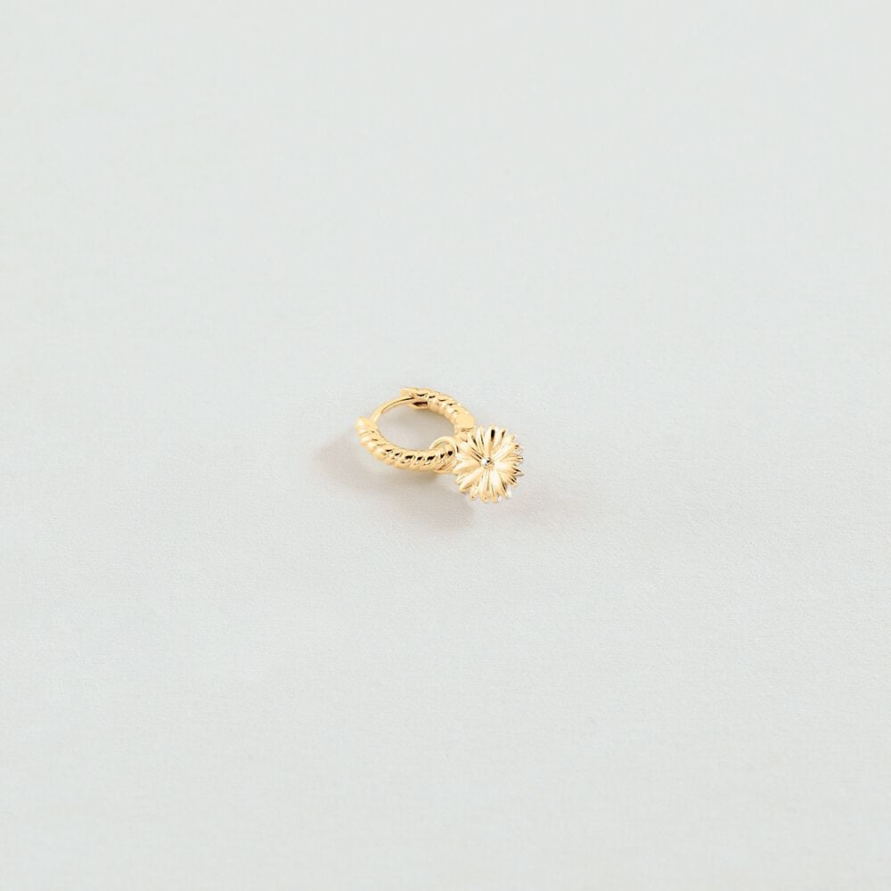 Agatha Piercing Créole DAISY - Argenté / Doré 02390501-879-TU