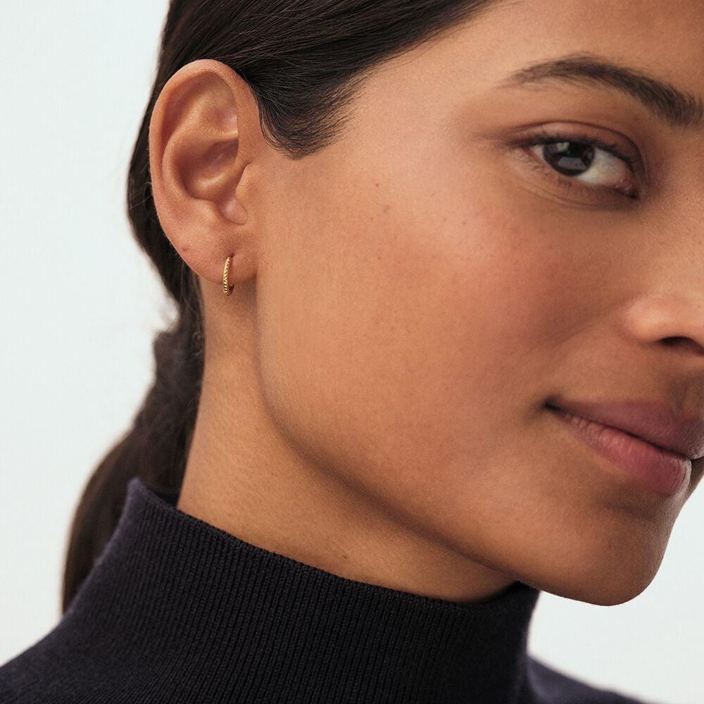 Agatha Piercing Créole DENTADO - Doré 02390052-157-TU