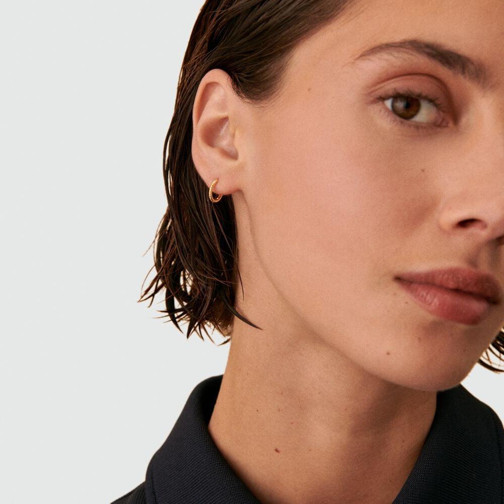 Agatha Piercing Créole DENTADO - Doré 02390052-157-TU