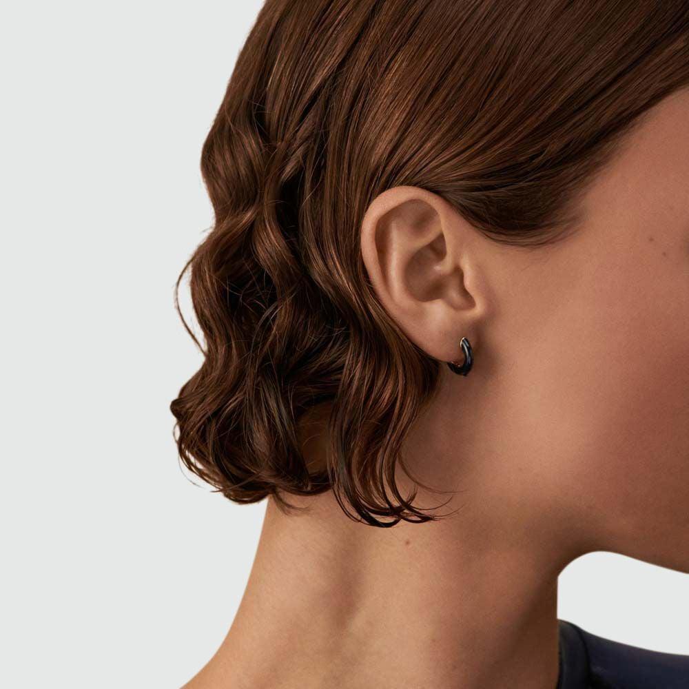 Agatha Piercing Créole LEIANA - Bleu / Doré 02390522-109-TU